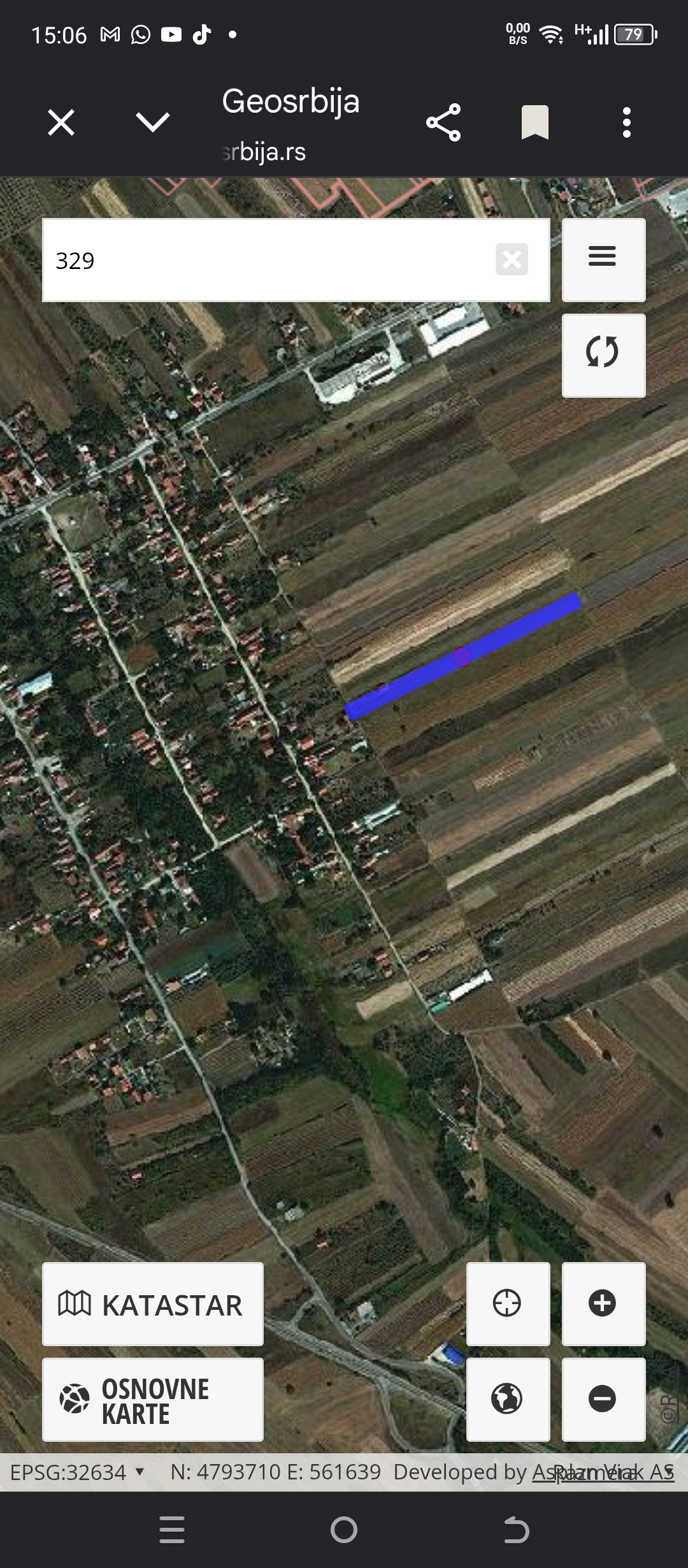 Prodaja zemljišta u okolini Niša-Aleksandrovo 3